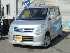 ワゴンR FXリミテッドII 禁煙 CVT キーフリー プッシュスタート オートエアコン 純正CD 革巻きチルトステアリング 電格リモコンミラー ETC付 純正14インチアルミホイール 中古車画像