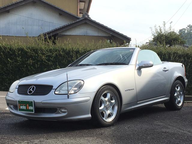 SLK230コンプレッサー 最終モデル 黒革シート(1枚目)