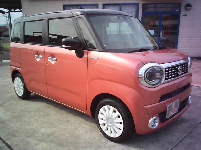 ワゴンＲスマイル ハイブリッドＸ　衝突被害軽減ブレーキシステム　両側電動スライドドア　ナビ　ＴＶ　バックカメラ（1枚目）