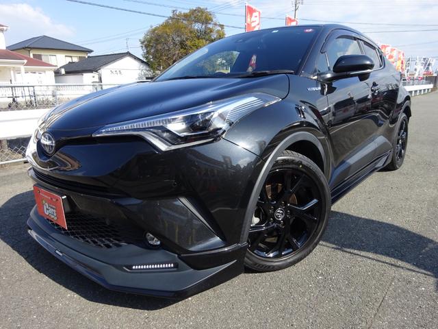 トヨタ Ｃ－ＨＲ Ｇ　モード　ネロ　トヨタセーフティーセンス　ＴＲＤエアロ　純正ナビ　ＥＴＣ　バックカメラ　スマートキー　ハーフレザーシート