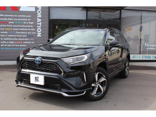 RAV4 PHV(トヨタ) G Z ★メーカーOP:パノラマムーンルーフ:デジタルインナーミラー:ハンズフリーパワーバックドア:置くだけ充電■純正ナビゲ地デジフルセグTV■パノラミックビューモニタ■合成皮革シート■禁煙車■ユーザー買取車 中古車画像
