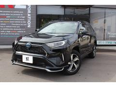 RAV4 PHV G Z ★メーカーOP:パノラマムーンルーフ:デジタルインナーミラー:ハンズフリーパワーバックドア:置くだけ充電■純正ナビゲ地デジフルセグTV■パノラミックビューモニタ■合成皮革シート■禁煙車■ユーザー買取車 中古車画像