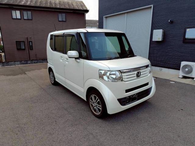 Ｎ−ＢＯＸ(ホンダ) Ｇ・Ｌパッケージ　４ナンバー／貨物登録／乗車定員２名／最大積載量２００キロ／エンジンプッシュスタート／スマートキー／ＥＴＣ／地デジ／ナビ／バックカメラ／Ｂｌｕｅｔｏｏｔｈ／左側パワースライドドア／ＬＥＤヘッドライト／純 中古車画像