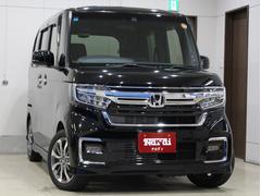 N-BOXカスタム L 純正ナビ・バックカメラ・ETC・クルーズコントロール・シートヒーター・電動格納ミラー・片側電動スライドドア・衝突軽減システム・クリアランスソナー・シートバックテーブル・AUTOライト・LEDライト 中古車画像