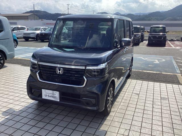 Ｎ−ＢＯＸカスタム(ホンダ) ベースグレード　純正ナビ　ＥＴＣ　地デジ　両側電動スライドドア　プッシュスタートホンダセンシング　フロントシートヒーター　シートバックテーブルオートリトラミラー　純正１４インチアルミホイル　元デモカー 中古車画像