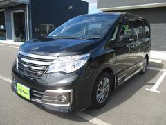 セレナ ライダー ブラックライン S-ハイブリッド アイドリングストップ・ナビTV・Bモニター (ダイヤモンドブラックパール) 中古車画像