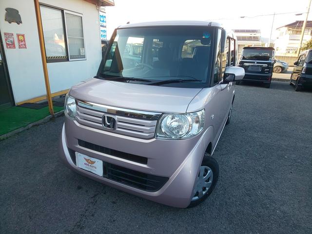 Ｎ−ＢＯＸ(ホンダ) Ｇ・Ｌパッケージ　左パワースライドドア　スマートキー　（チェリーシェルピンク・メタリック） 中古車画像