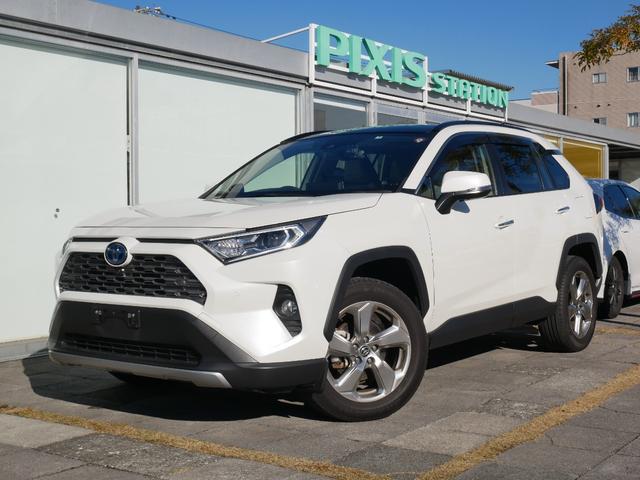 トヨタ ＲＡＶ４ ハイブリッドＧ　４ＷＤ　ディスプレイオーディオナビキット　バックモニター　ＥＴＣ　プッシュスタート　ＬＥＤヘッドライト　ドライブレコーダー　ダブルツィーターシステム　トヨタセーフティセンス付き