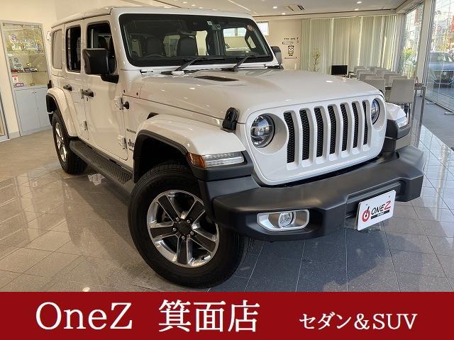 サハラ ワンオーナー 4WD 純正ナビ バックカメラ 黒本革シート シートヒーター ハンドルヒーター ETC2.0 純正ドラレコ前後 アルパインスピーカー アダプティブクルーズコントロール フルセグ LED(1枚目)