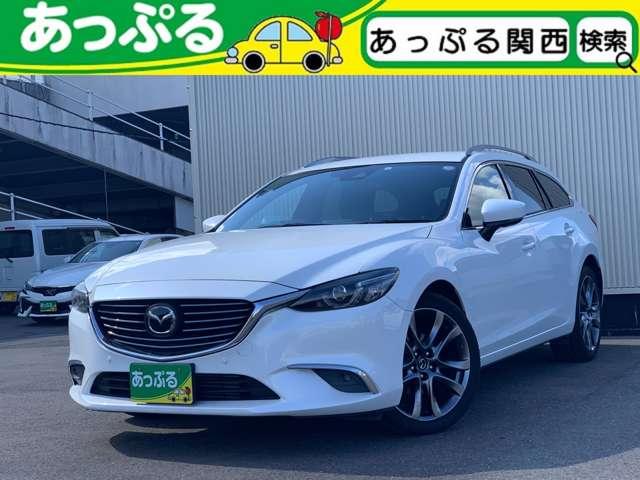 アテンザワゴン(マツダ) XD Lパッケージ 純正ナビ(TV/BT/FM/CD/DVD) バックカメラ ステアリングヒーター ETC 革巻きハンドル 革シート コーナーセンサー 前席シートヒーター パドルシフト パワーシート クルコン 中古車画像