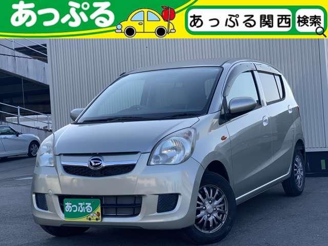 ミラ(ダイハツ) Ｘ　純正オーディオ（ＣＤ　ラジオ）　電動格納ミラー　シガーソケット　オートエアコン　マット　バイザー 中古車画像