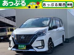 セレナ e-パワー ハイウェイスターV アーバンクロム 純正9インチナビ(BT/FM/AM/TV)バックカメラ 全方位カメラ アラウンドビュー ステリモ クルコン ドラレコ バックカメラ ETC フリップダウンモニター  両側パワースライド 電子パーキング 中古車画像