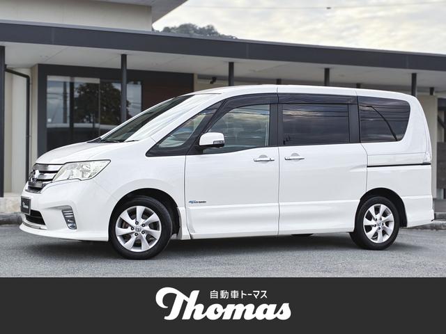 セレナハイブリッド◎車検整備部品交換、総額50万円 素性の知れたディーラー下取り車 外装内装ともに綺麗な状態を保っています