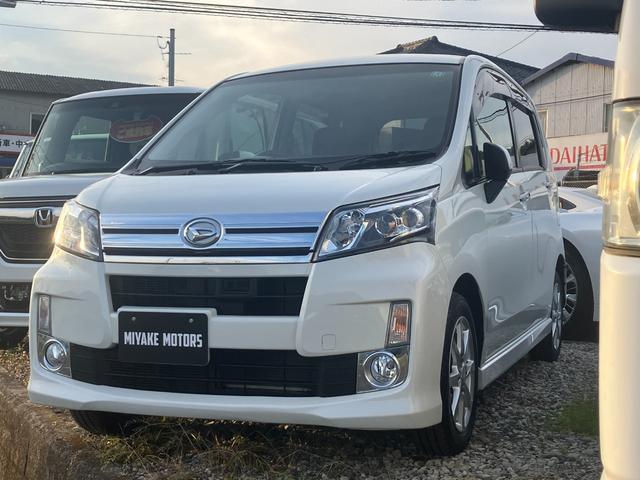 ムーヴ(ダイハツ) カスタム X SA ナビ フルセグTV バックモニター 衝突被害軽減システム アイドリングストップ プッシュスタート スマートキー オートエアコン 純正アルミホイール ベンチシート オートライト 中古車画像