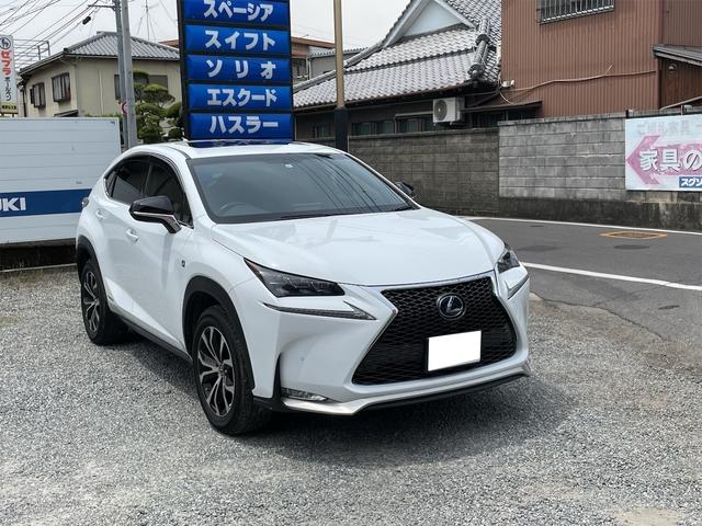 NX300h Fスポーツ サンルーフ コーナーセンサー Bluetooth ETC フルセグTV 走行中視聴可 クルーズコントロール(1枚目)