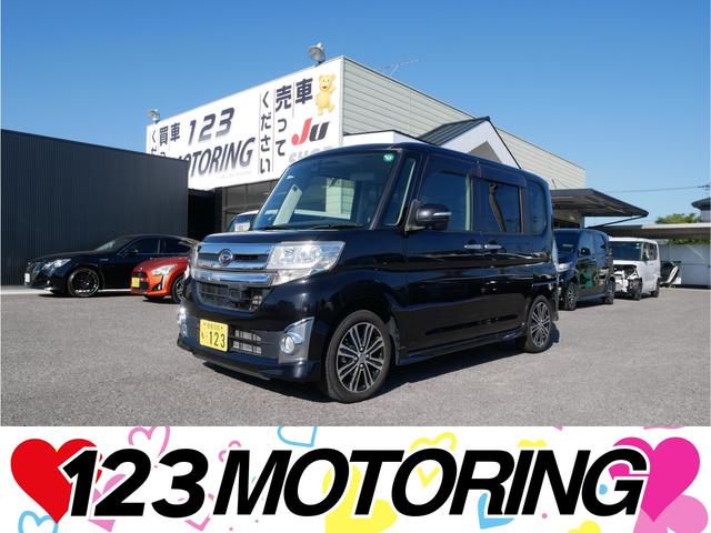 タント(ダイハツ) カスタムＲＳ　スマートセレクションＳＡ　両側パワースライドドア　純正ナビ・ＴＶ・バックカメラ　プッシュスタート　純正アルミホイール　フォグランプ　ドライブレコーダー 中古車画像