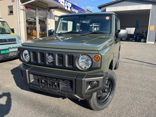 ジムニー(スズキ) ＸＧ　ジャングルグリーン　エアコン　パワステ　パワーウィンドウ　デュアルセンサーブレーキサポート　衝突安全ボディ　セーフティサポート　４ＷＤ 中古車画像