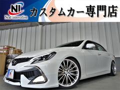 トヨタ　マークＸ　２５０Ｇ　リラックスセレクション　新品タナベ車高調　新品１９ＡＷ