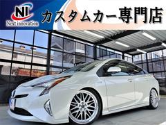 トヨタ　プリウス　Ｓセーフティプラス　新品タナベ車高調　新品１９ＡＷ　限定モデル