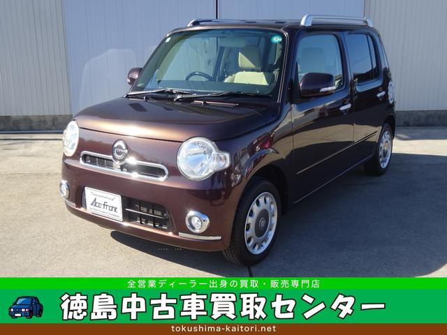 ミラココア(ダイハツ) ココアプラスＸ　ナビ　ＥＴＣ　フルセグＴＶ　ブルートゥース機能　ＣＤ　ＤＶＤ再生ルーフレール　フォグランプ　ウインカーミラー　キーフリーシステム　タイミングチェーン　禁煙　給油口オプションステッカー 中古車画像