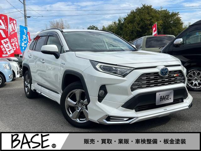 ＲＡＶ４(トヨタ) ハイブリッドＧ　モデリスタフルエアロ　ＡＬＰＩＮＥ１１インチナビ　バックカメラ　デジタルインナーミラー 中古車画像