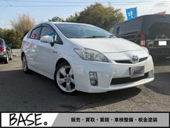 プリウス Sツーリングセレクション 社外ナビ バックカメラ ETC シートカバー 中古車画像