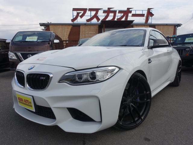 ＢＭＷ Ｍ２ ベースグレード　クーペ　２０ＡＷ　車高調　ＲＥＭＵＳマフラー　ＦＵＴＵＲＥ　ＤＥＳＩＧＮ　ＧＴＳ仕様ボンネット　カーボンＧＴウイング　ＬＩＧＨＴ　ＷＥＩＧＨＴ　ＢＩＬＳＴＥＩＮ車高調　パドルシフト