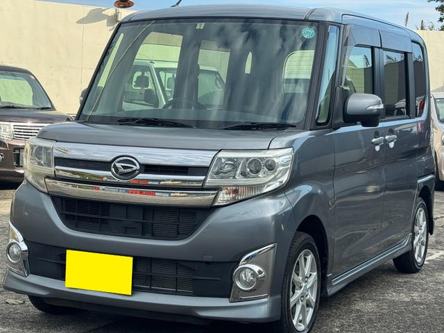 タント(ダイハツ) カスタムＸ　左電動スライドドア　オートエアコン　走行距離６０８８ｋｍ　禁煙ワンオーナー車　リア三面プライバシーガラス　ディスチャージヘッドライト　プッシュスタートスマートキーフリーシステム 中古車画像