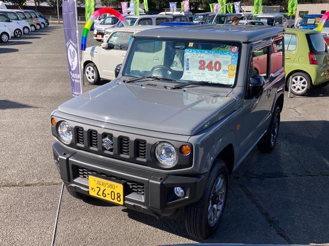 スズキ ジムニー ＸＣ　届け出済み未使用車　４ＷＤ　５速マニュアルミッション