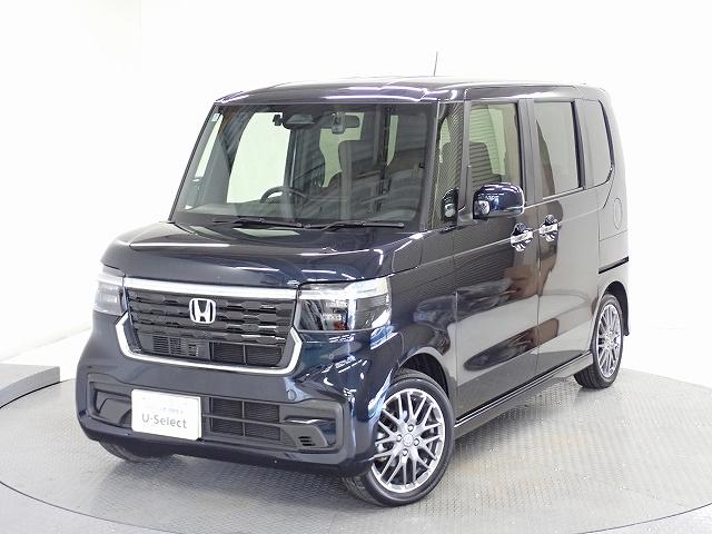 Ｎ−ＢＯＸカスタム(ホンダ) ターボ　ワンオーナー・禁煙車・純正ナビ・ＥＴＣ・ドラレコ・シートヒーター・両側電動スライドドア・ 中古車画像