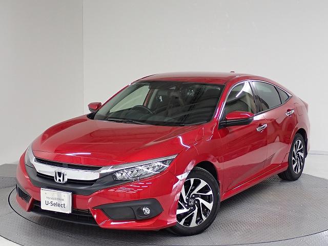 シビック(ホンダ) セダンホンダセンシング　ワンオーナー・禁煙車・純正ナビ・シートヒーター・ＥＴＣ 中古車画像