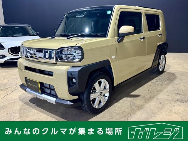 タフト Ｇターボ　クロムベンチャー　スカイフィールトップ　社外ナビ　バックカメラ　純正アルミホイール　シートヒーター　プッシュスタート　オートエアコン　オートライト　電動格納ミラー　ＬＥＤヘッドライト　フォグライト（1枚目）