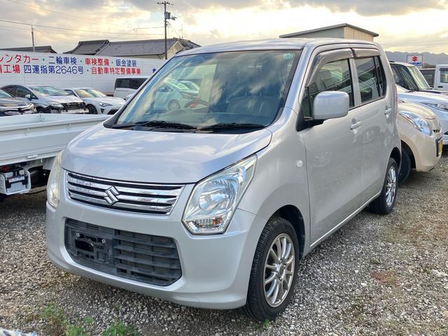 ワゴンＲ(スズキ) ＦＸ　イクリプスナビ　ワンセグＴＶ　ＣＤ　オートエアコン　アイドリングストップ　Aftermarketアルミホイール　ベンチシート　ガラスコーティング施工 中古車画像