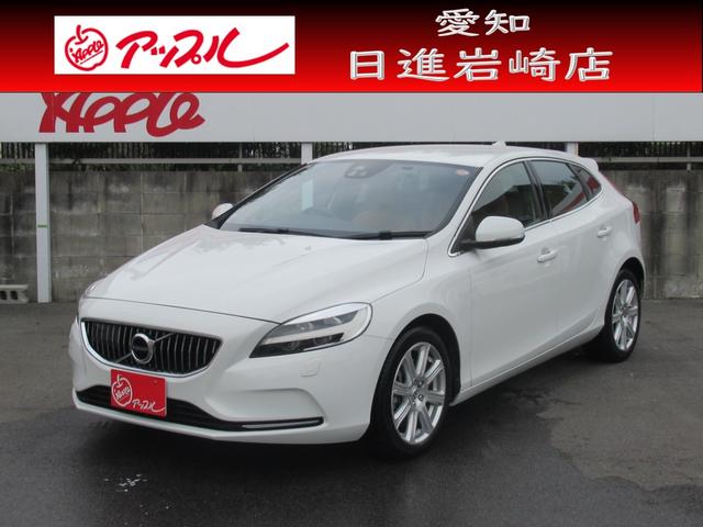 V40(ボルボ) T3 インスクリプション 禁煙車 メーカーナビ 地デジTV スマートキー プッシュスタート バックカメラ ソナー ハーマンカードンスピーカー 茶革シート パワーシート クルーズコントロール 前後ドラレコ 車検記録簿3枚有り 中古車画像