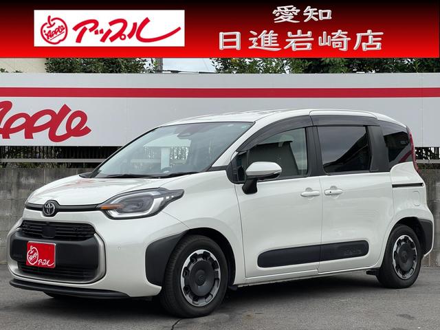 シエンタ(トヨタ) ハイブリッドZ 禁煙車 ワンオーナー 10.5インチディスプレイナビ フルセグTV パノラミックビュー BSM レーダークルコン ハンズフリーパワースライドドア シートヒーター ステアリングヒーター LEDヘッド 中古車画像