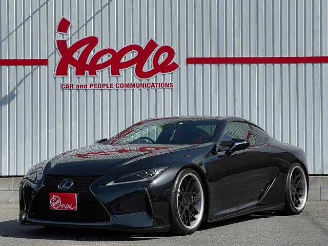 ＬＣ(レクサス) ＬＣ５００　Ｓパッケージ　アップル保証１年付き＆メーカー保証付き　禁煙車　ＴＲＤフルエアロ　ｍａｒｋＬｅｖｉｎｓｏｎ　ＨＹＰＥＲＦＯＲＧＥＤ２１ＡＷ 中古車画像