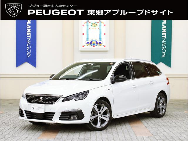 SW GTライン ブルーHDi 1オーナー/正規認定中古車/禁煙車/ナビTV/カープレイ/アンドロイドオート/ACC/衝突軽減B/Bカメラ/ハーフ革S/LEDヘッドライト/スマートキー/ETC/クリアランスソナー/レーンAS/BSM(1枚目)