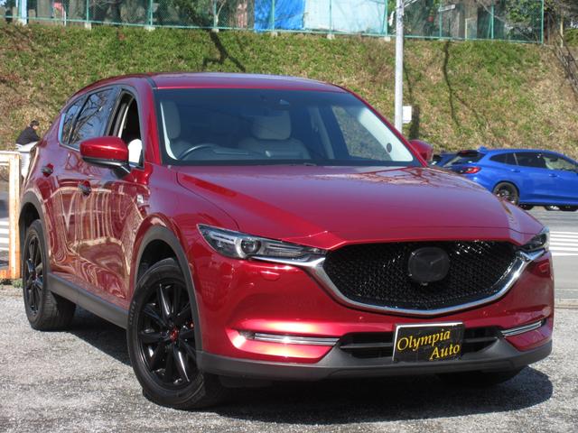 ＣＸ－５ ＸＤ　Ｌパッケージ　純正ナビ　ブルートゥースオーディオ　サイドカメラ　バックカメラ　ＢＯＳＥサウンド　ＥＴＣ　ＡＣＣ　ヒーター付き白革シート　電動バックドア　スマートキー　ＬＥＤヘッドライト　エマブレ　４ＷＤ（1枚目）