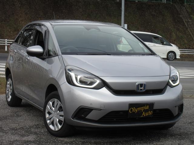 フィット(ホンダ) e:HEVベーシック ホンダセンシング LEDヘッドライト 前後クリアランスソナー スマートキー ETC ワンオーナー 4WD 中古車画像