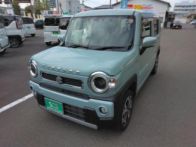 ハスラー(スズキ) ハイブリッドＸ　ドライブレコーダー　ＥＴＣ　ナビ　クリアランスソナー　レーンアシスト　衝突被害軽減システム　オートライト　ＬＥＤヘッドランプ　スマートキー　アイドリングストップ　電動格納ミラー　シートヒーター　ＣＶＴ 中古車画像