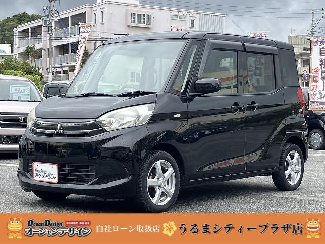 沖縄県の中古車ならｅＫスペース Ｇ　スマートキー　ＣＤ　バックモニター　ＥＴＣ　片側電動スライドドア　オートエアコン