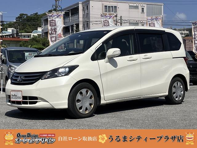 沖縄県の中古車ならフリード Ｇ　ジャストセレクション　修復歴なし　キーレス　ナビ　バックモニター　片側パワースライドドア　オートエアコン　ＥＴＣ