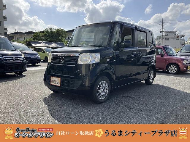 N−BOX(ホンダ) G・Lパッケージ 自社 ローン ナビ オーディオ テレビ ETC スマートキー プッシュスタート 片側パワースライドドア 両側スライドドア エアコン Aftermarketアルミホイール 中古車画像