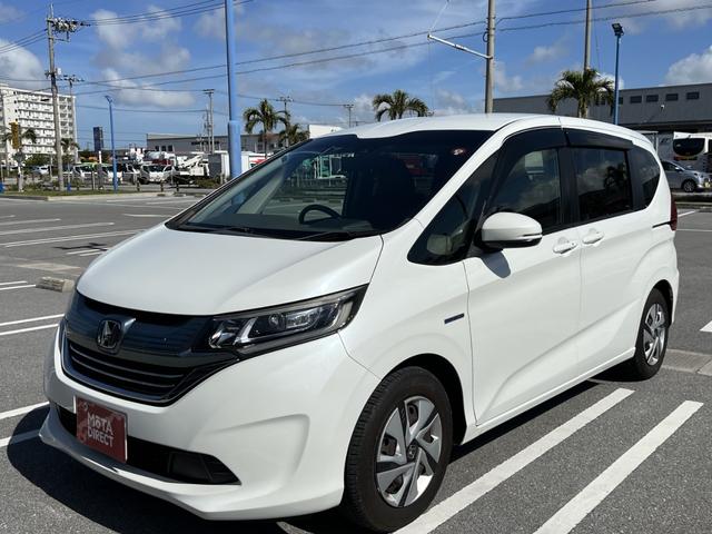 沖縄県の中古車ならフリードハイブリッド ハイブリッド・Ｇホンダセンシング　衝突軽減ブレーキ／追尾型クルコン／バックカメラ／両側電動パワスラ／ホンダセンシング／ＥＴＣ