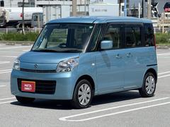 スペーシア G TVナビ 横滑り防止装置 セキュリティアラーム スマキー エアバック メモリーナビ Sエネチャージ Wエアーバック フルフラットシート PW フルオートエアコン キーレスエントリー PS ベンチシート 中古車画像