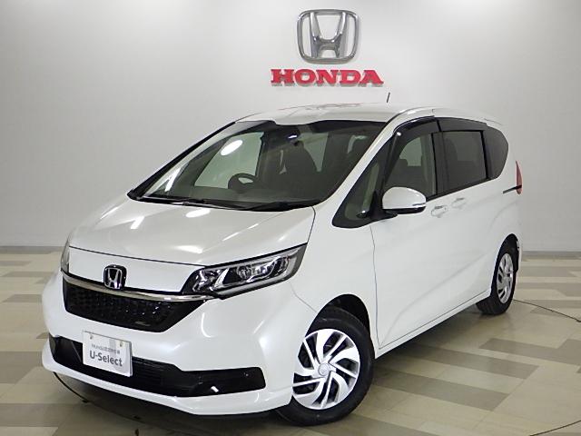 フリード(ホンダ) Ｇ・ホンダセンシング　禁煙・純正ナビ・前後ドラレコ・ＥＴＣ・Ｃパッケージ・両側パワースライドドア・シートヒーター・ＬＥＤ・１オーナー　車線逸脱警報システム　両電動スライドドア　ＡＵＸ接続　レーダーＣ　電動ミラー　Ｂモニター 中古車画像