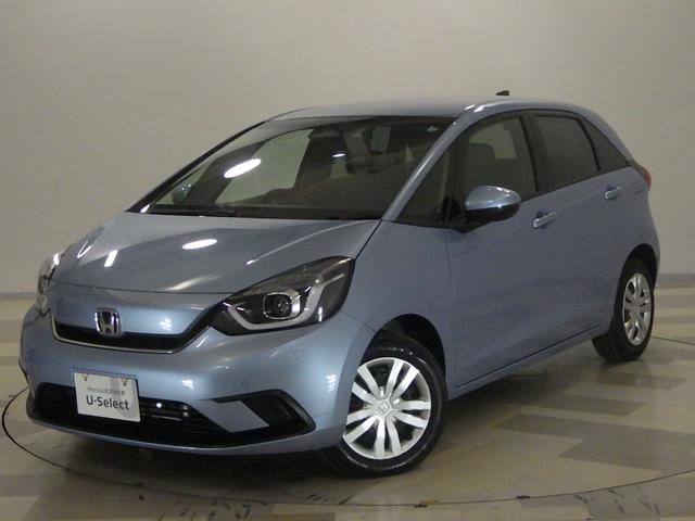 フィット(ホンダ) e:HEVホーム 禁煙・9インチナビ・ETC2.0・前後ドラレコ・スマートキー・ホンダセンシング・パーキングセンサー・LED・1オーナー 前後誤発進抑制機能 クリソナ 助手席エアバッグ 運転席エアバッグ ACC AUX 中古車画像