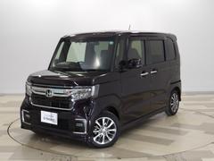 N-BOXカスタム L ドラレコ前後・LED・ETC・スマートキー・リアカメラ・シートヒーター・禁煙車 両席電動スライドドア 電動格納ミラ- 1オーナー サイドエアバッグ ナビTV 点検記録簿 キーフリーシステム AC 中古車画像