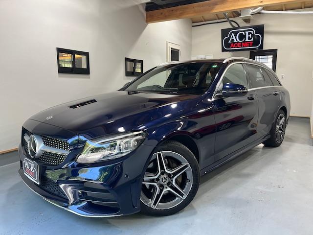 メルセデス・ベンツ Ｃクラスステーションワゴン Ｃ２２０ｄ　ワゴンアバンギャルド　ＡＭＧライン　純正ナビ　フルセグＴＶ　バックカメラ　全方位ソナー　レザーシート　メモリ付きパワーシート　パワーバックドア