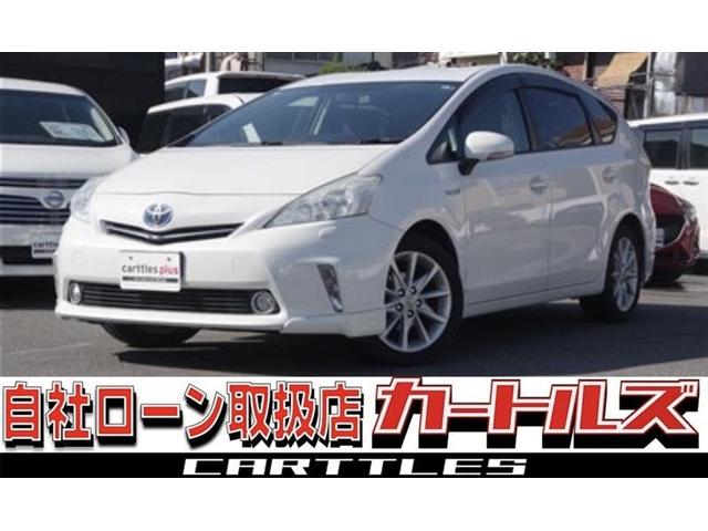プリウスアルファ(トヨタ) Ｓツーリングセレクション　サイドエアバッグ　衝突安全ボディ　イモビライザー　助手席エアバック　ＡＢＳ　ＰＳ　エアコン　パワーウィンドウ　運転席エアバッグ 中古車画像